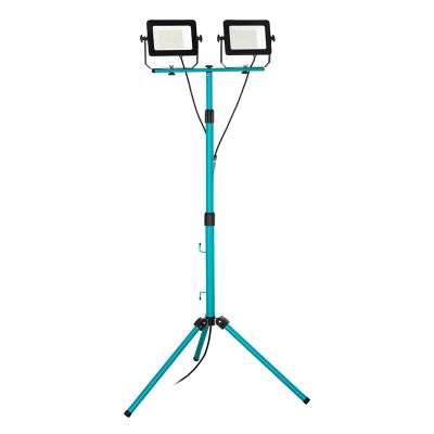 Luz de trabajo azul de aluminio, Angelos, 52W, 4000K LED, IP65, con interruptor