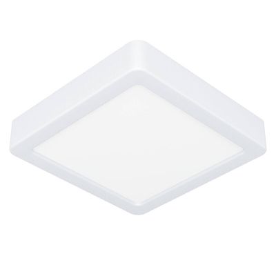 Plafón de techo blanco de plástico, Geraldo, 11W, 3000K LED