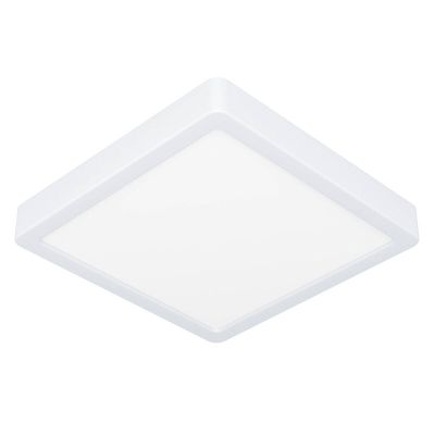 Plafón de techo blanco de plástico, Geraldo, 17W, 3000K LED