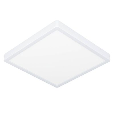 Plafón de techo blanco de plástico, Geraldo, 20,5W, 3000K LED