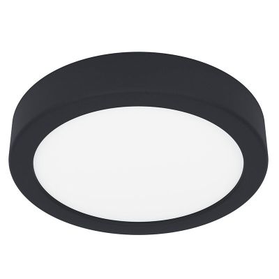 Lámpara de techo baño blanca de plástico, Geraldo, 11W, 3000K LED, IP44