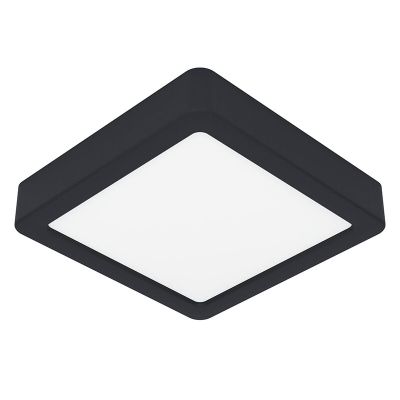 Lámpara de techo baño blanca de plástico, Geraldo, 11W, 3000K LED, IP44