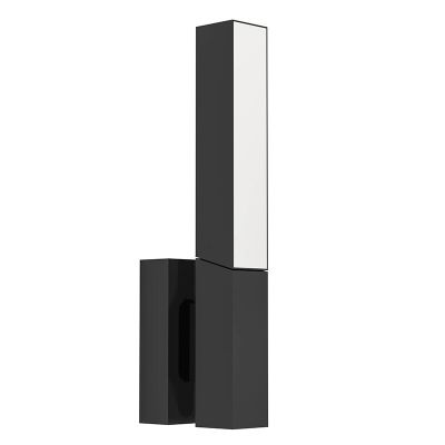 Lámpara exterior negra de aluminio, Salman, 4,5W, 3000K LED, IP44