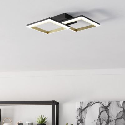 Lámpara de techo latón de plástico, Conrad, 18,4W, 4000K LED, regulable en 3 pasos