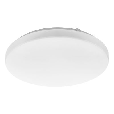 Lámpara de techo inteligente blanca de plástico, Eloise, 12W, RGBW LED