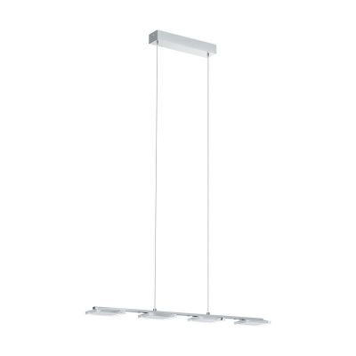 Lámpara colgante cromada de plástico, Pace, 5W, 3000K LED