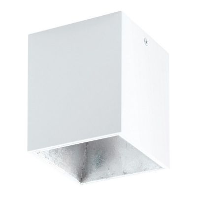 Plafón de techo blanco de aluminio, Dahne, 3W, 3000K LED