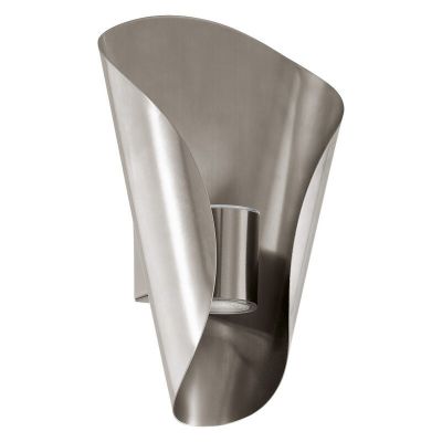 Lámpara exterior plateado de acero inoxidable, Alexandre, 3W, 3000K LED, IP44