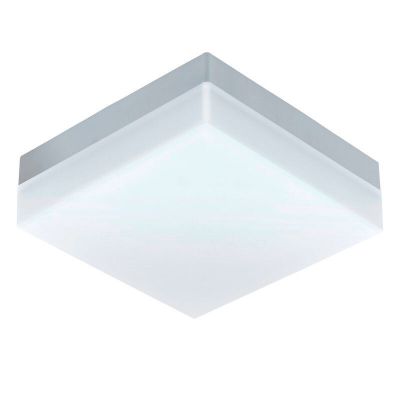 Lámpara exterior blanca de plástico, Allon, IP44