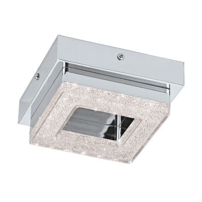 Aplique cromado de plástico, Arjo, 4W, 3000K LED