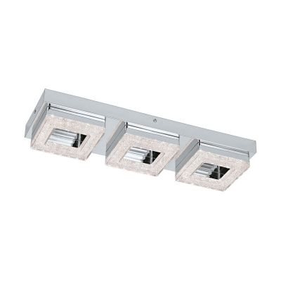 Aplique cromado de plástico, Arjo, 4W, 3000K LED