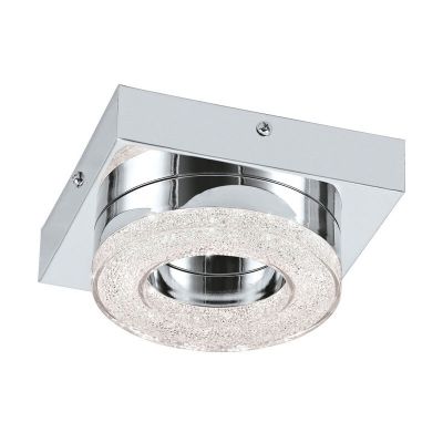 Aplique cromado de plástico, Arjo, 4W, 3000K LED