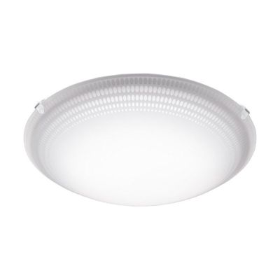 Lámpara de techo blanca de vidrio, Armen, 11W, 3000K LED