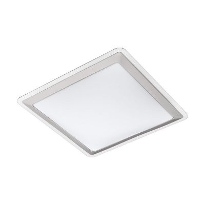 Lámpara de techo blanca de plástico, Marieke, 24W, 3000K LED