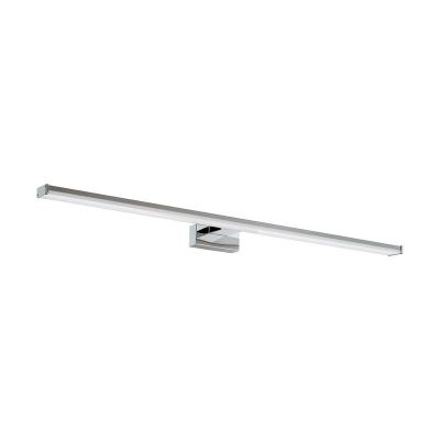 Espejo con luces cromado de plástico, Nancy, 14W, 4000K LED, IP44