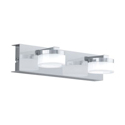 Aplique cromado de plástico, Busra, 7W, 3000K LED, IP44