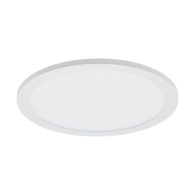 Plafón de techo blanco de aluminio, Ericus, 17W, 4000K LED