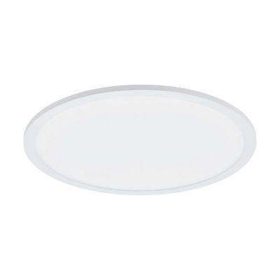 Plafón de techo blanco de aluminio, Ericus, 28W, 4000K LED