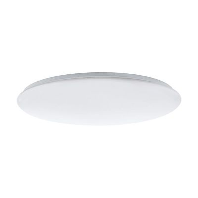 Plafón de techo blanco de acero, Patryk, 60W, color de luz ajustable LED