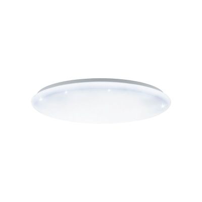 Plafón de techo blanco de acero, Patryk, 60W, white switch LED