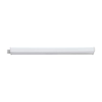 Plafón de techo de plástico blanco, Nicolle, 3W, 4000K LED, con interruptor