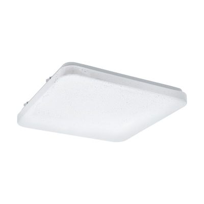 Plafón de techo blanco de acero, Eloise, 11W, 3000K LED
