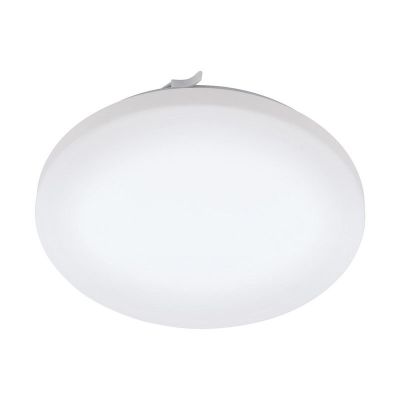 Lámpara de techo blanca de plástico, Eloise, 14,6W, 3000K LED, IP44