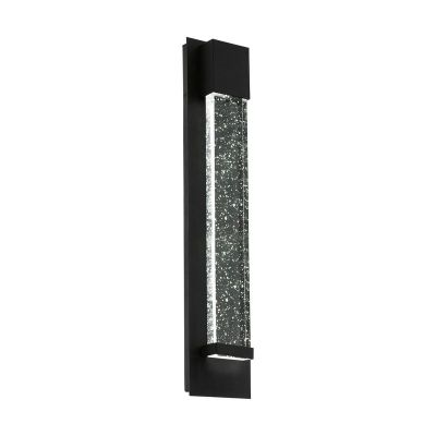 Lámpara exterior negro de aluminio, Yvanca, 3W, 3000K LED, IP44