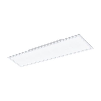 Plafón de techo blanco de aluminio, Cathy, 30W, color de luz ajustable LED