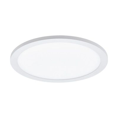Plafón de techo blanco de aluminio, Ericus, 14W, color de luz ajustable LED