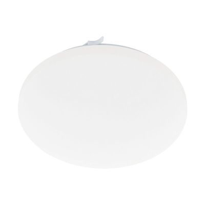Plafón de techo blanco de acero, Eloise, 12W, color de luz ajustable LED