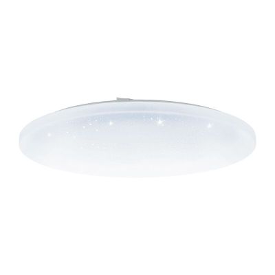 Plafón de techo blanco de acero, Eloise, 36W, color de luz ajustable LED