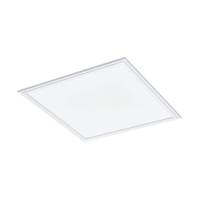 Plafón de techo blanco de aluminio, Cathy, 20W, color de luz ajustable LED