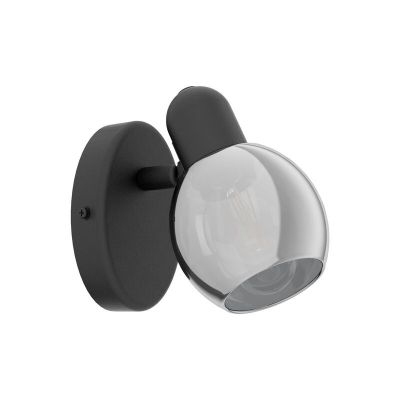 Foco de techo negro de acero, Ritchy