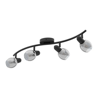 Foco de techo negro de acero, Ritchy