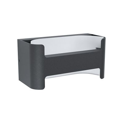 Lámpara exterior blanco de aluminio, Lard, 4,8W, 3000K LED, IP44