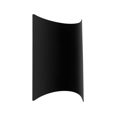 Lámpara exterior negro de acero, Liliana, 10W, 3000K LED, IP44