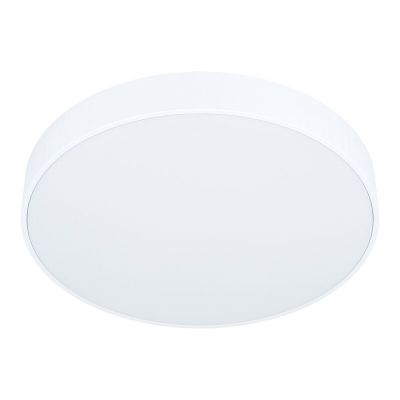 Aplique de techo blanco de acero, Zippora, 18W, color de luz ajustable LED