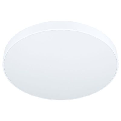 Aplique de techo blanco de acero, Zippora, 24W, color de luz ajustable LED