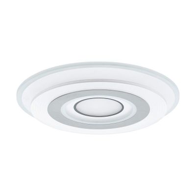 Plafón de techo blanco de plástico, Sim, 16W, color de luz ajustable LED