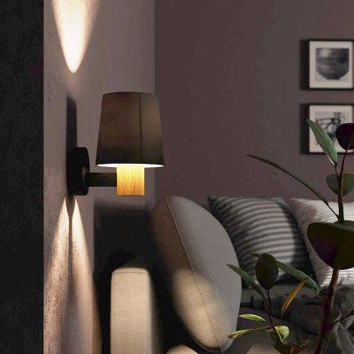 Aplique gris pardo de tela, Teodora