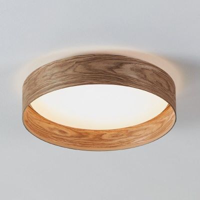 Plafón de techo marrón de aluminio, Jolene, 24W, 3000K LED