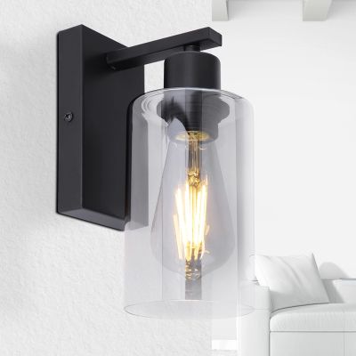 Aplique negro de vidrio, Mariya