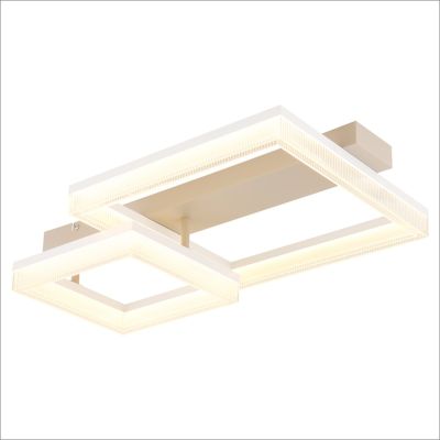 Plafón de techo marrón de metal, Zineb, 24W, 3000K LED