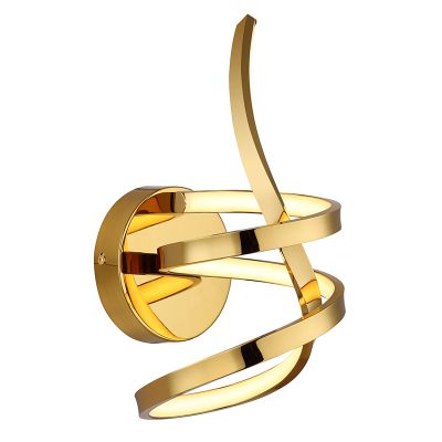 Aplique dorado de aluminio, Mouhsine, 18W, 3000K LED