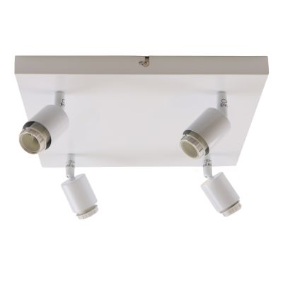 Tapa de techo blanca de aluminio, Rika