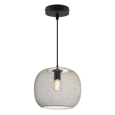 Lámpara colgante gris industrial, Emado