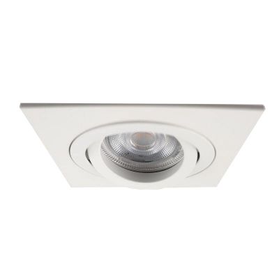 Foco empotrable blanco de aluminio, Heido