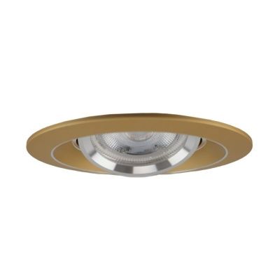 Foco empotrable dorado de aluminio, Tycho