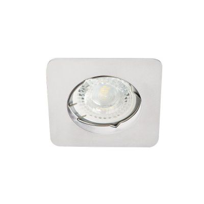 Foco empotrable blanco de metal, Filo